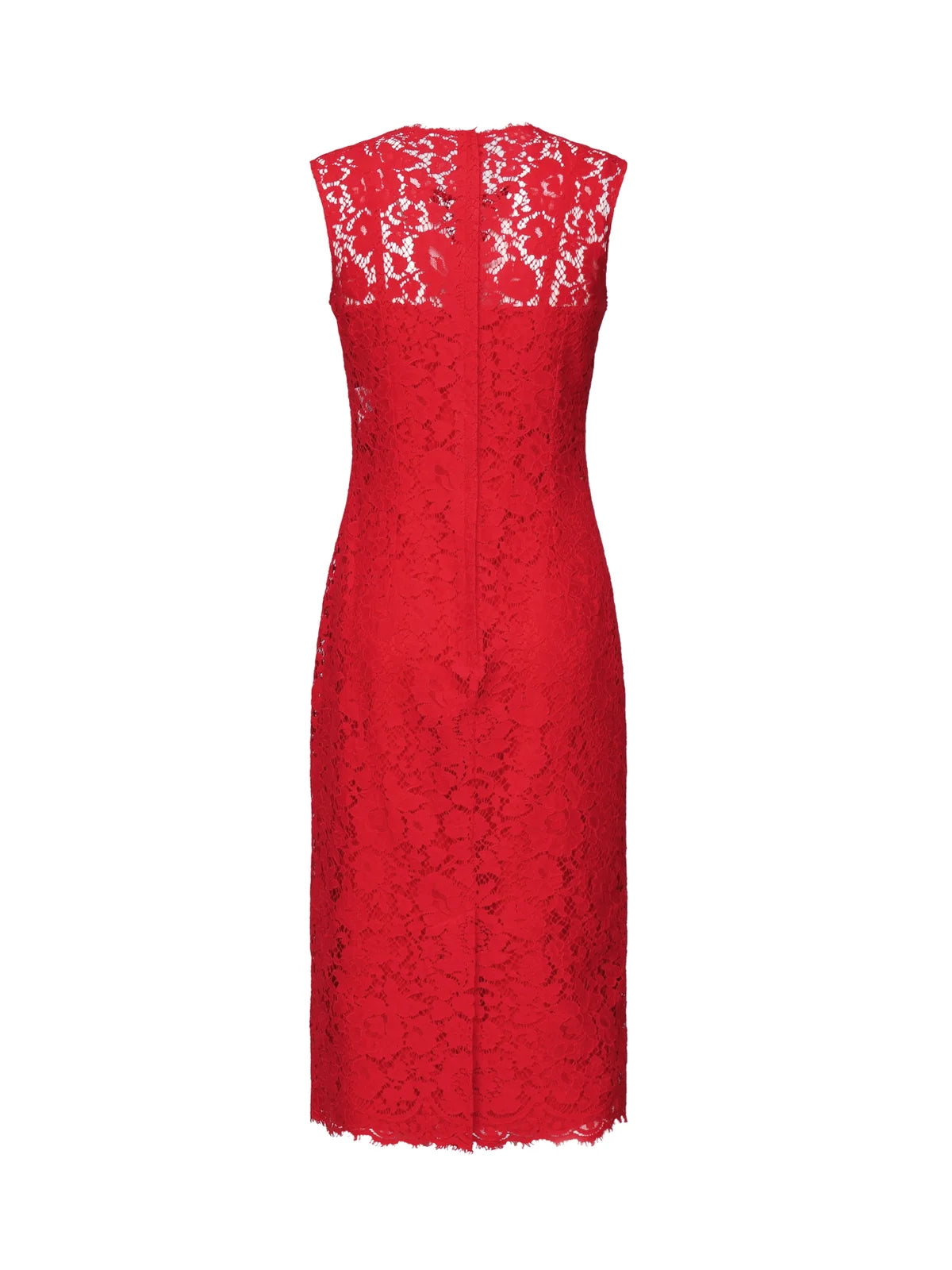 Vestido de encaje floral de Dolce & Gabbana