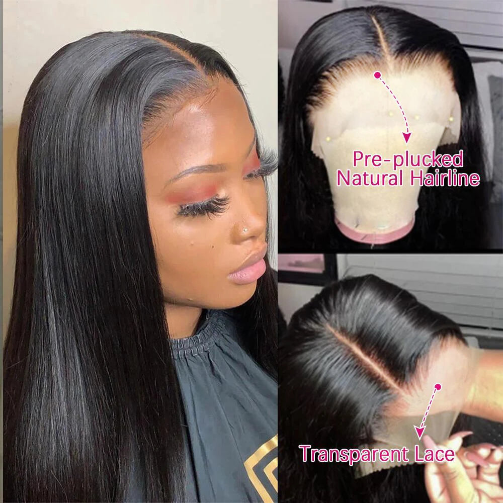 Wig 4x4 Lace 13x6 Lace Human Hair Wigs For Black Women
