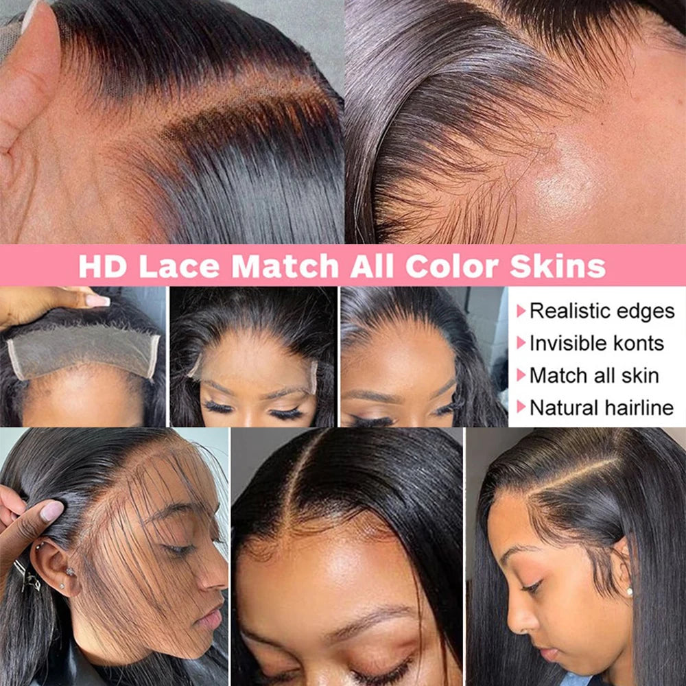 Wig 4x4 Lace 13x6 Lace Human Hair Wigs For Black Women