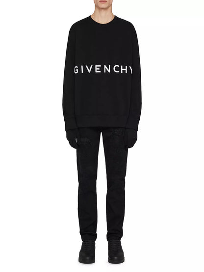 SUDADERA SLIM BORDADA  GIVENCHY