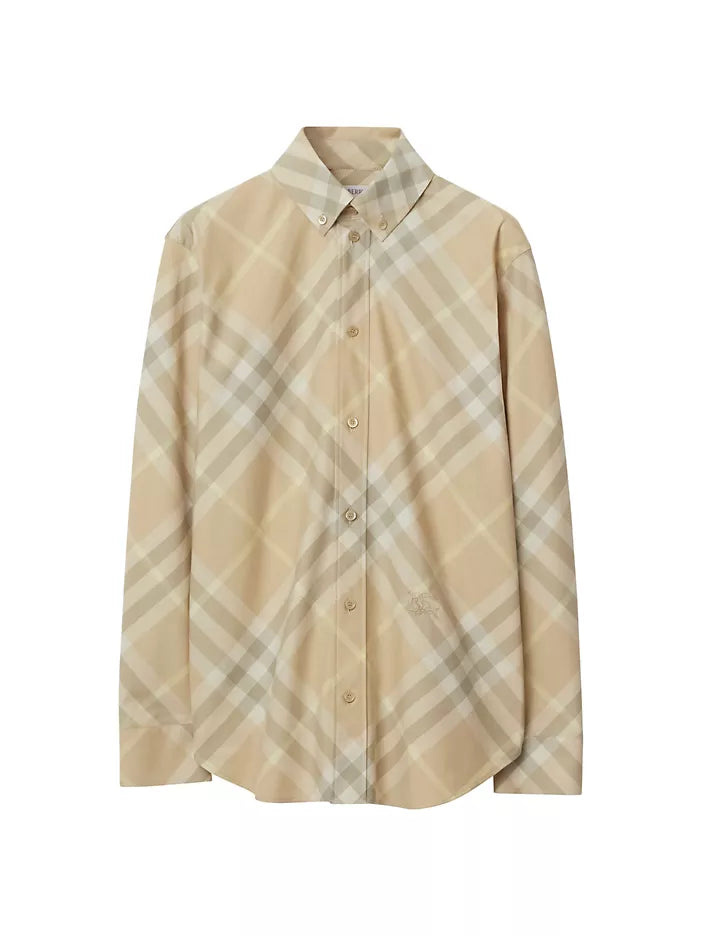 Burberry camisa con motivo Vintage Check