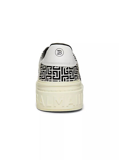 Balmain Zapatillas bajas de cuero B-Court