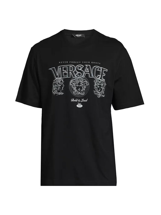 VERSACE LA EVOLUCIÓN DE LA CAMISETA DE ALGODÓN MEDUSA