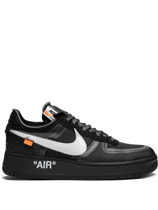 Nike x Off-White Las 10: zapatillas Air Force 1 Low "Black"