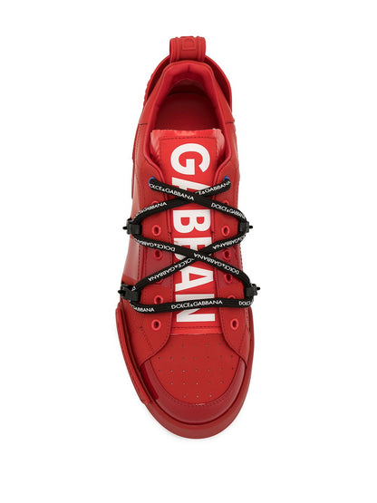 Dolce & Gabbana Zapatillas de piel Portofino