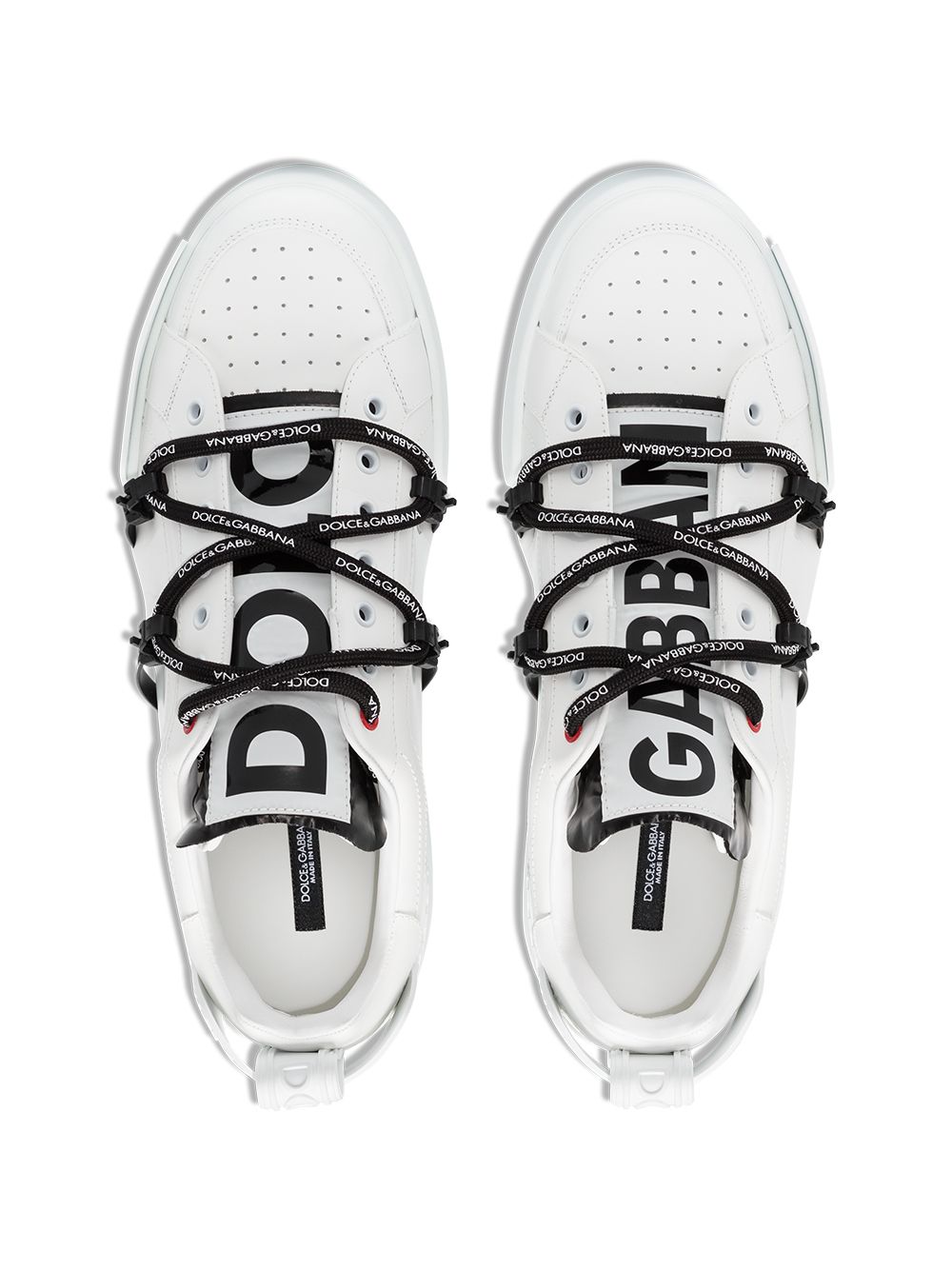 Dolce & Gabbana Zapatillas de piel Portofino