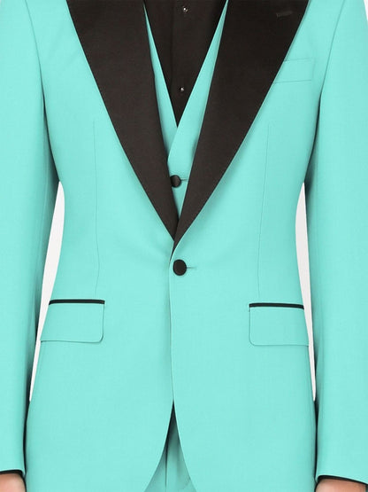 Dolce & Gabbana Traje de esmoquin de tres piezas de corte siciliano