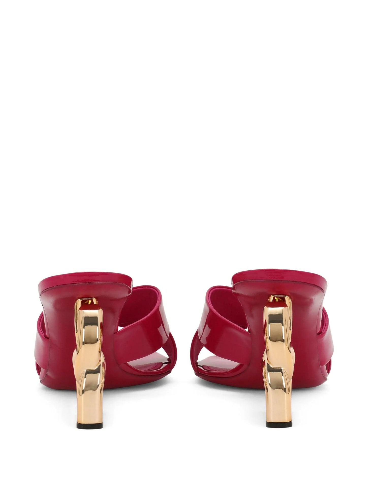 Dolce & Gabbana Sandalias con tacón DG de 3,5 mm y 75 mm