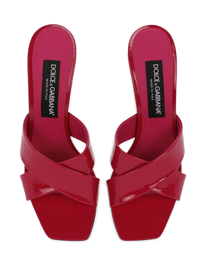 Dolce & Gabbana Sandalias con tacón DG de 3,5 mm y 75 mm