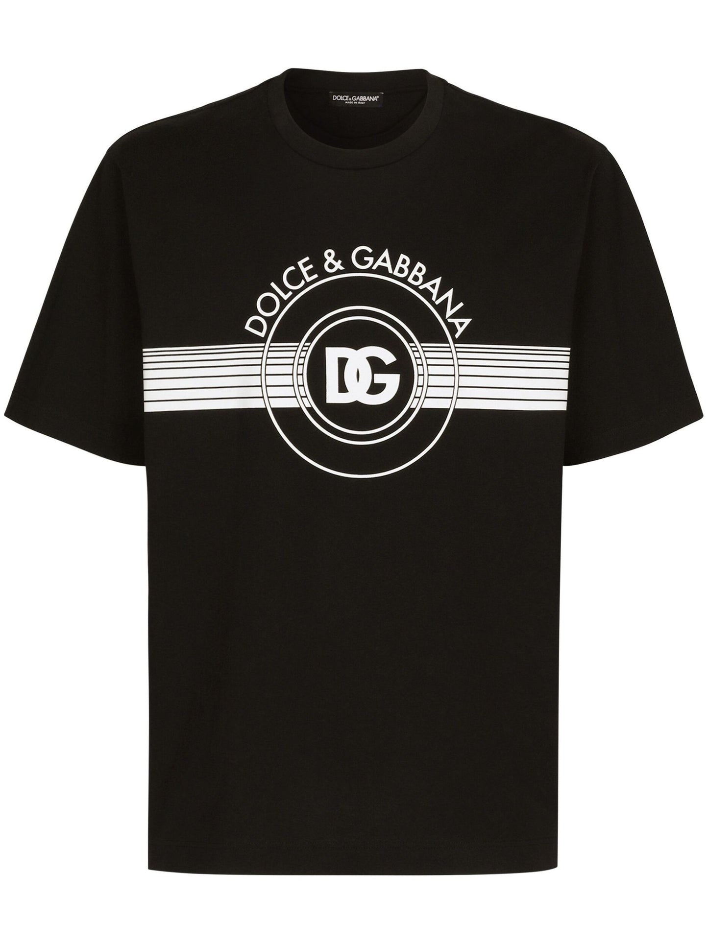 Dolce & Gabbana Camiseta de algodón con estampado de logotipo