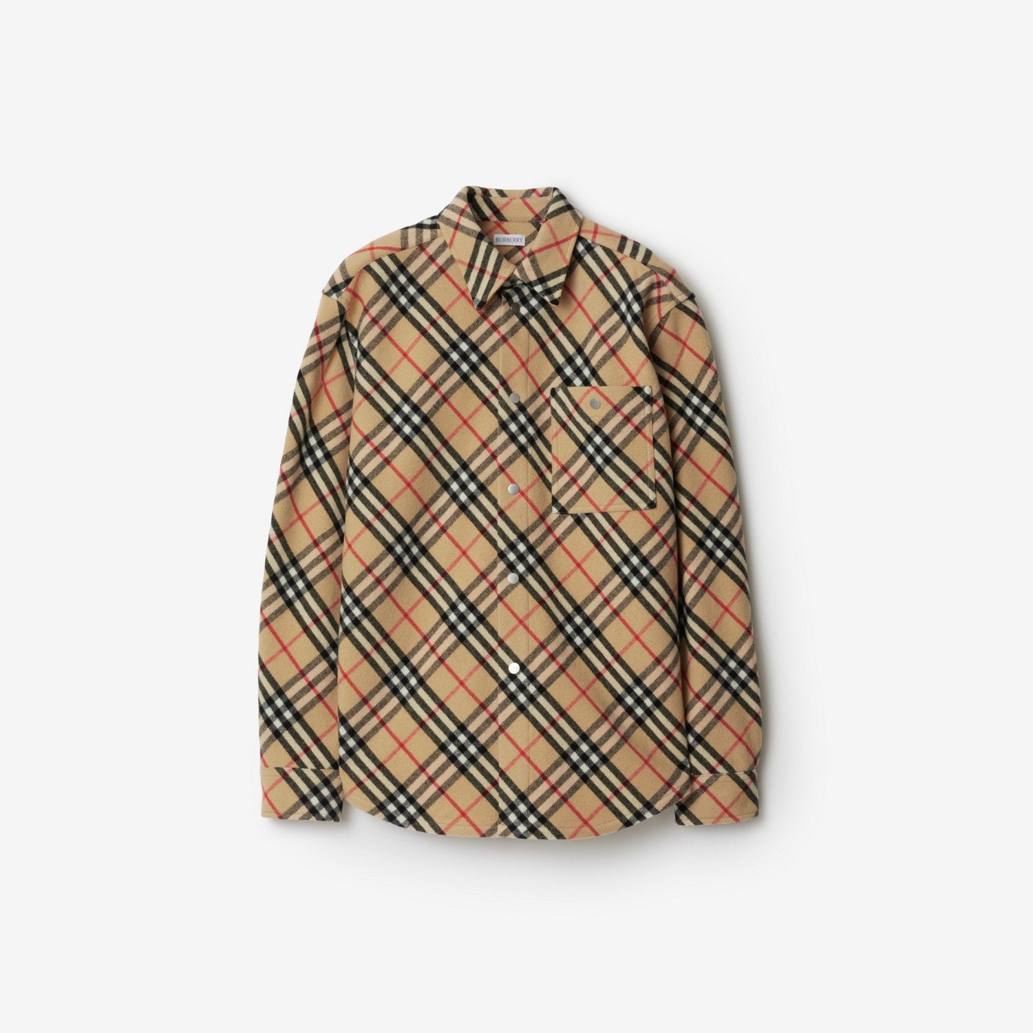 Check Wool Shirt