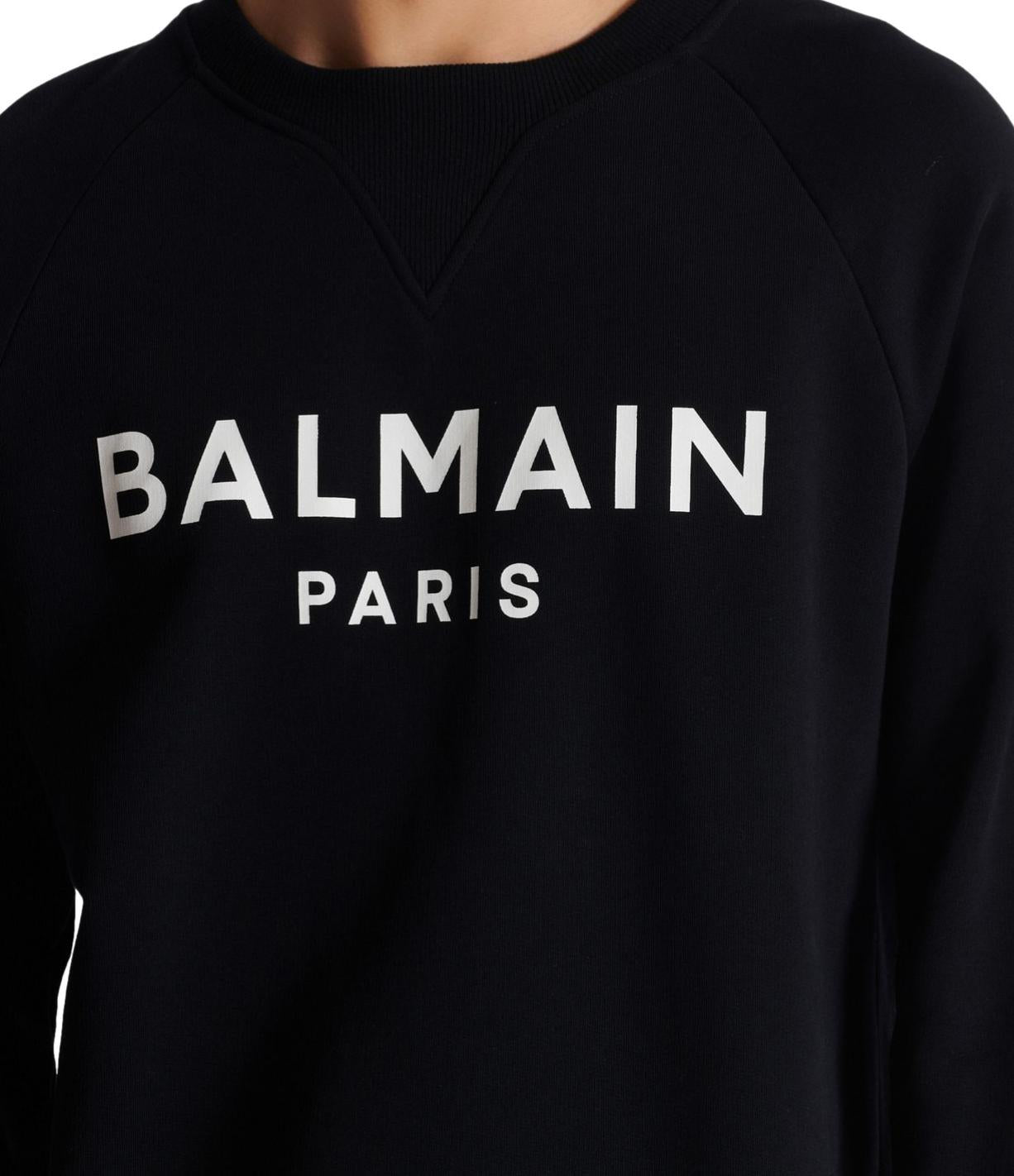 Sudadera Estampada Balmain París