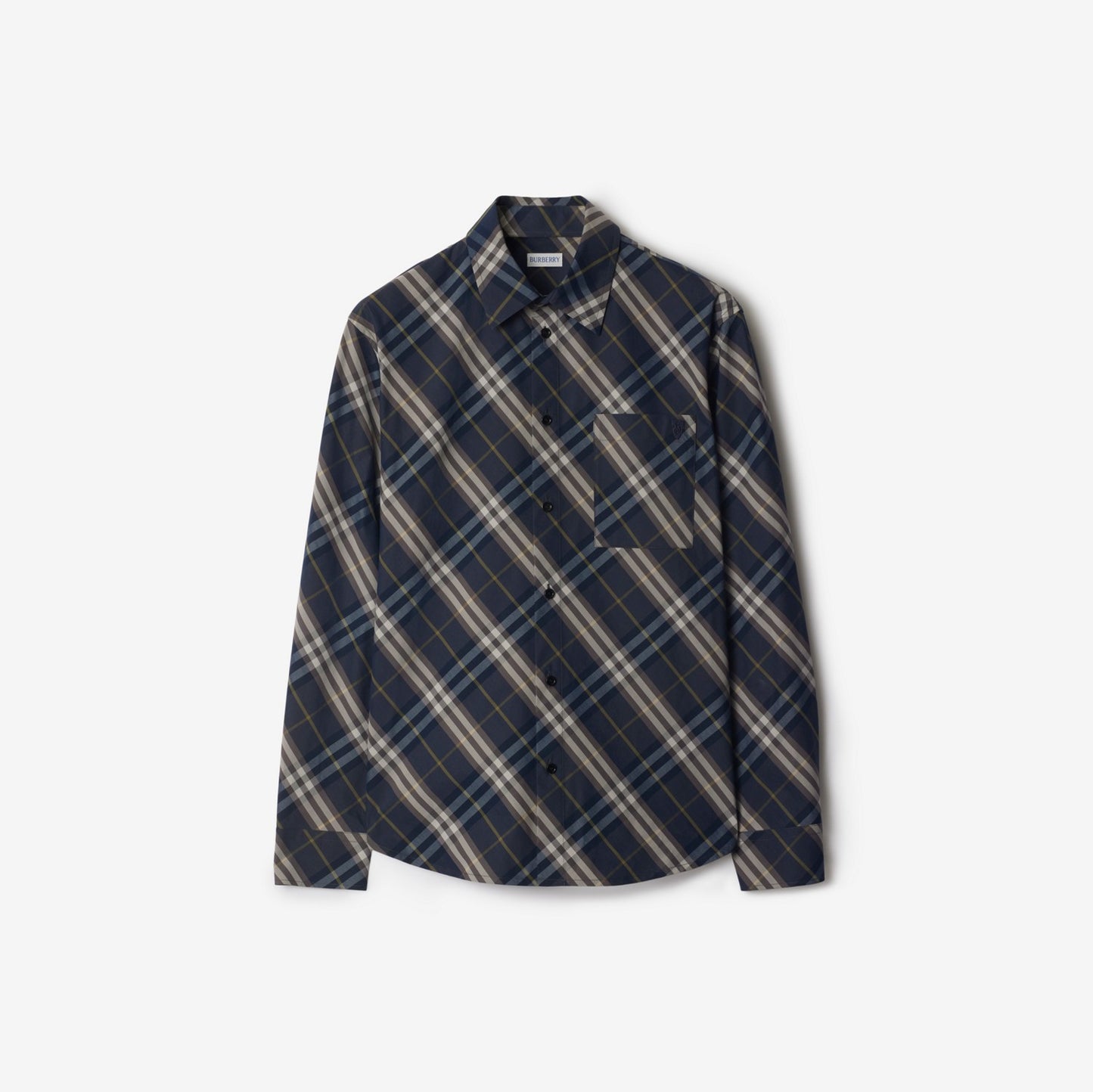 Relaxed Fit Check Cotton Shirt