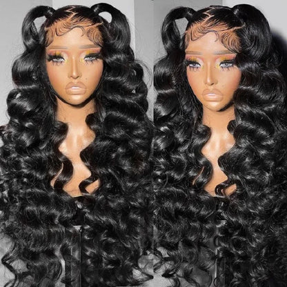 13x6 HD Lace Front Wigs 100% Human Hair Curly Wig