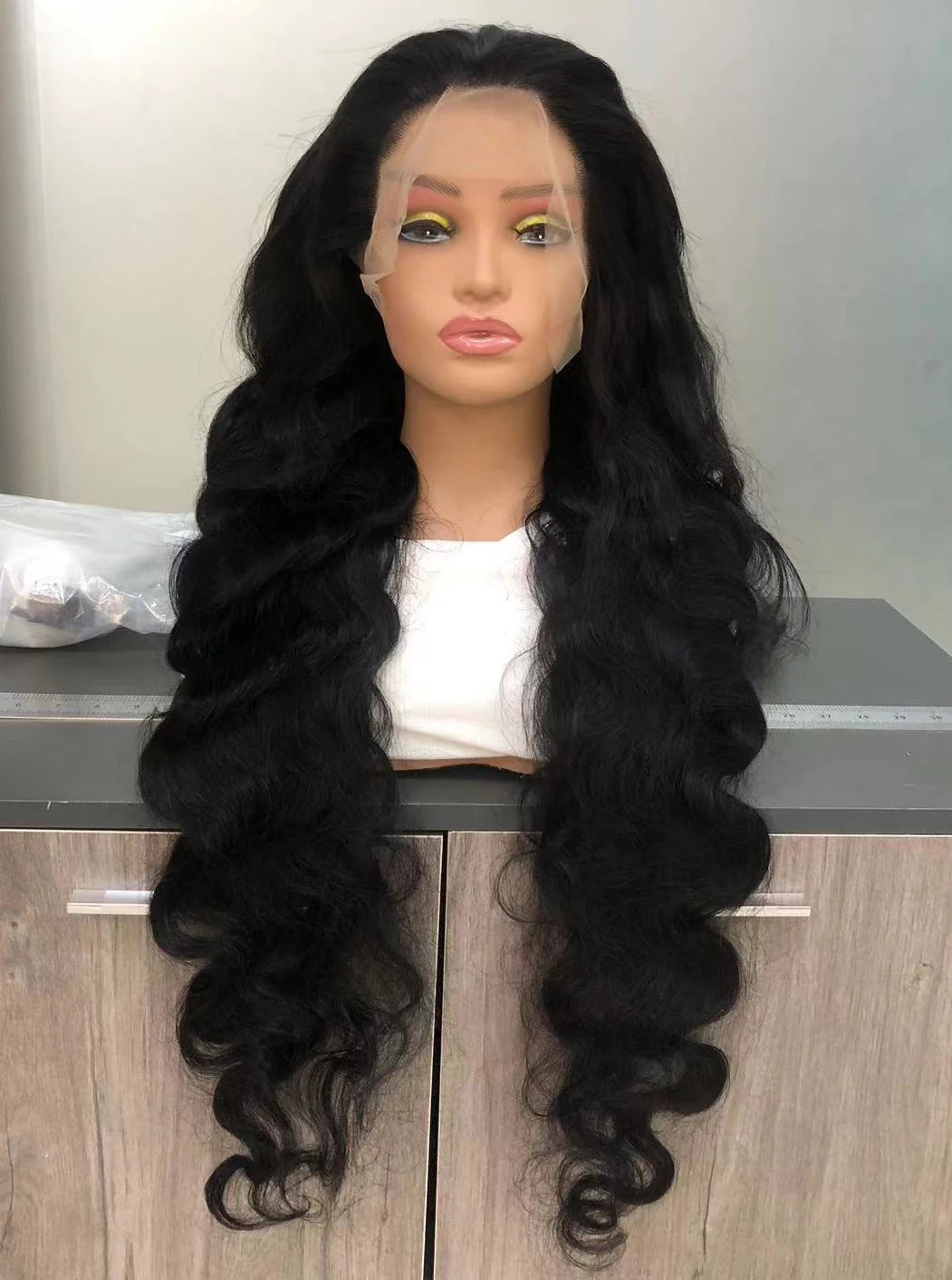 30 40 Inch Body Wave Lace Front Wig 13x4 13x6 Lace Frontal Wigs