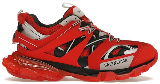 Balenciaga Track Sneaker 'Clear Sole - Red' 647742W3BZ16591