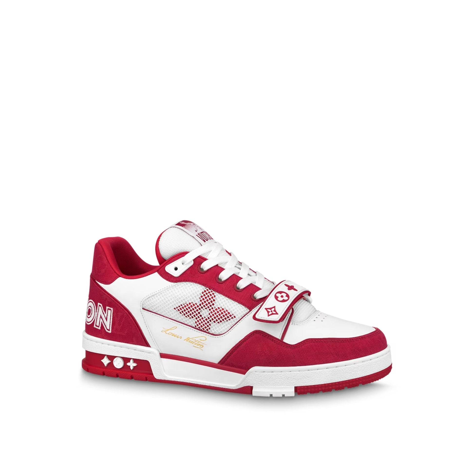 LV Trainer Sneaker "RED"